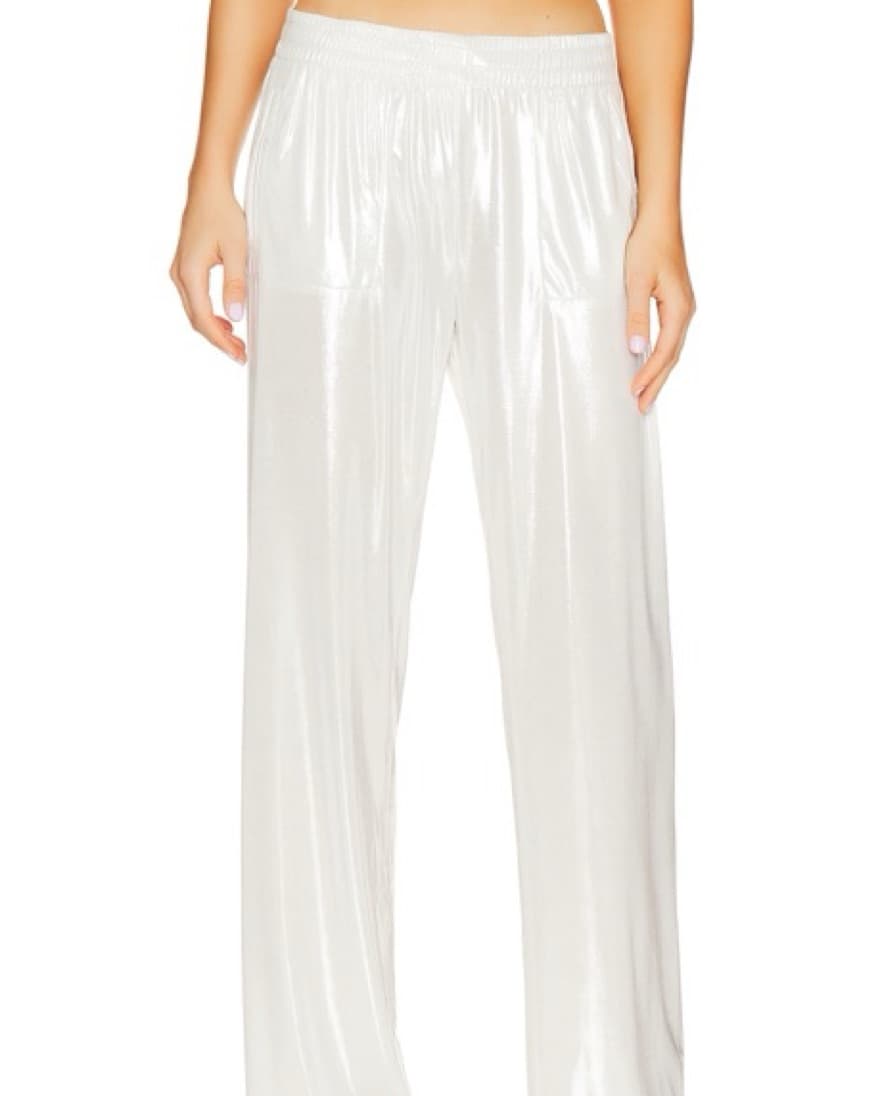 Norma Kamali Pants In Pearl - Image 1