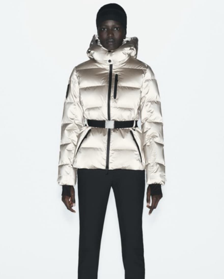 Silver Reflective Ski Jacket - Image 4