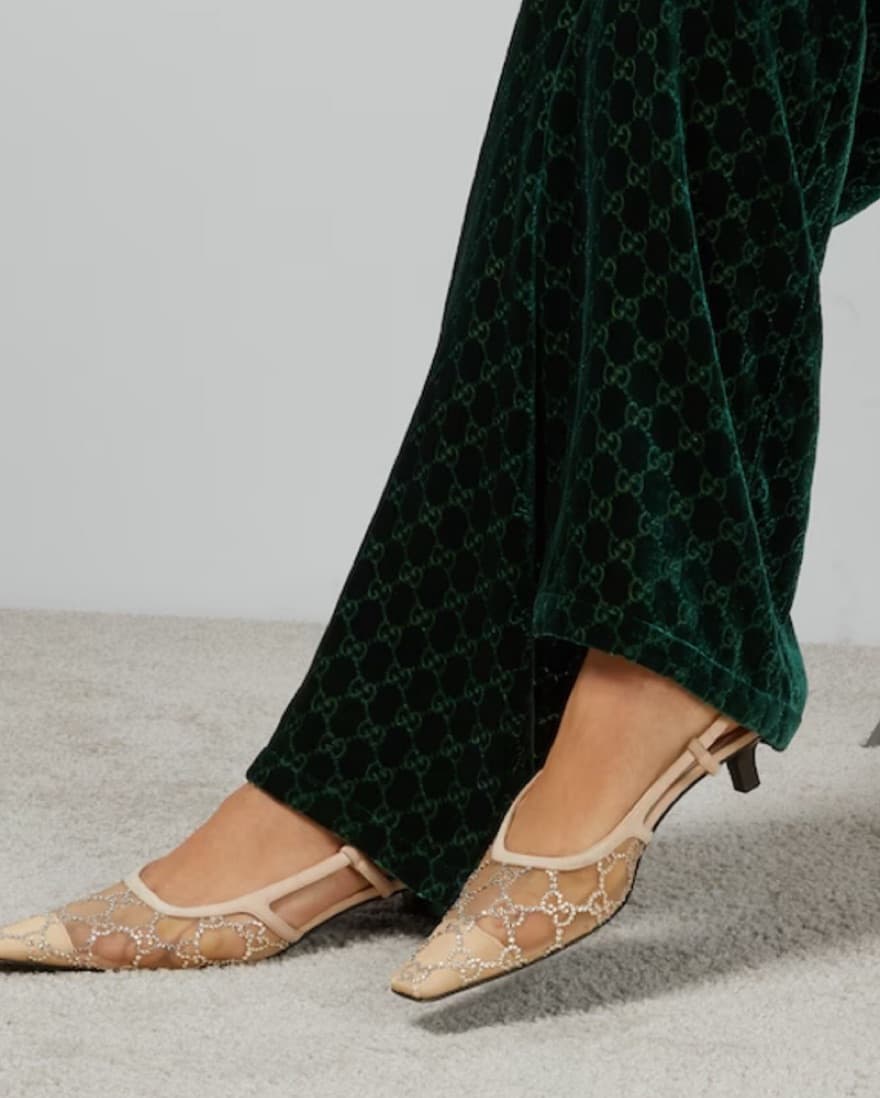 Gucci slingback pump - Image 1