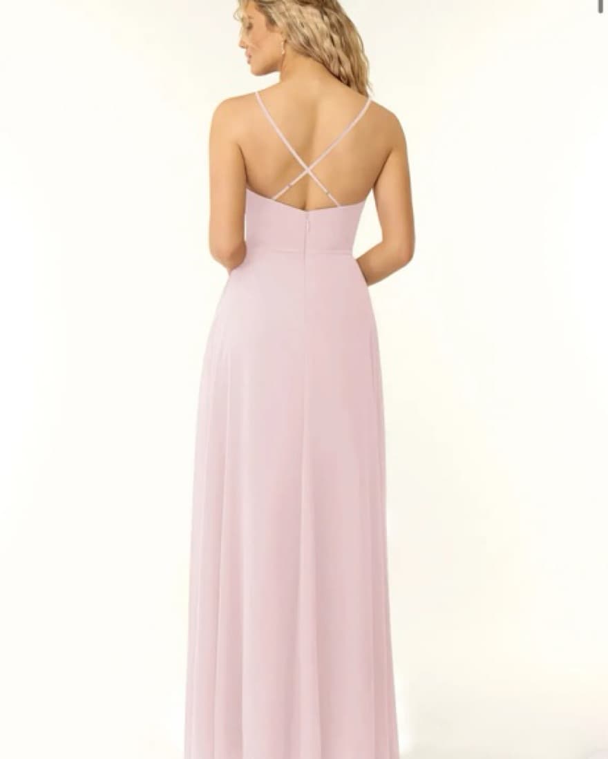 AZAZIE NAEEM Blushing Pink A-Line V-Neck - Image 3