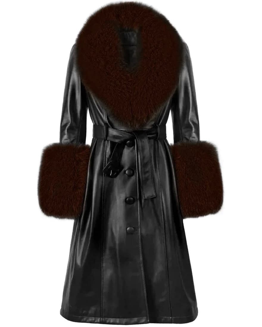 Susanna Chow Jojo Fur Coat - Image 1