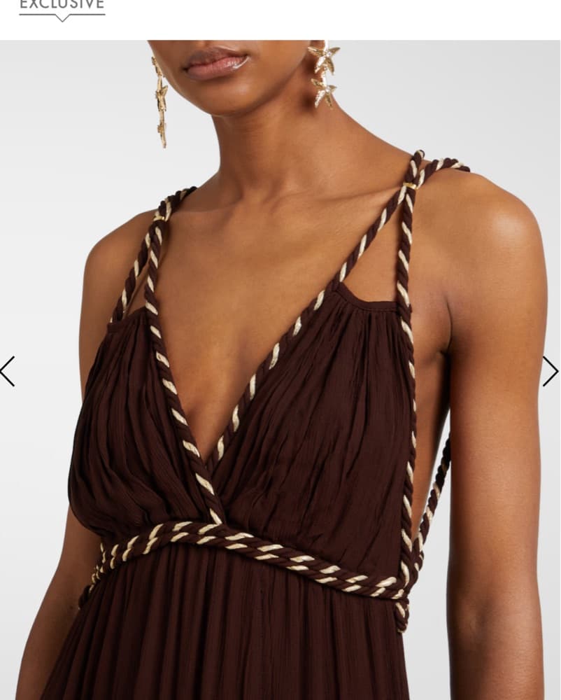 Poupette St. Barth Grecian Halter Dress - Image 2