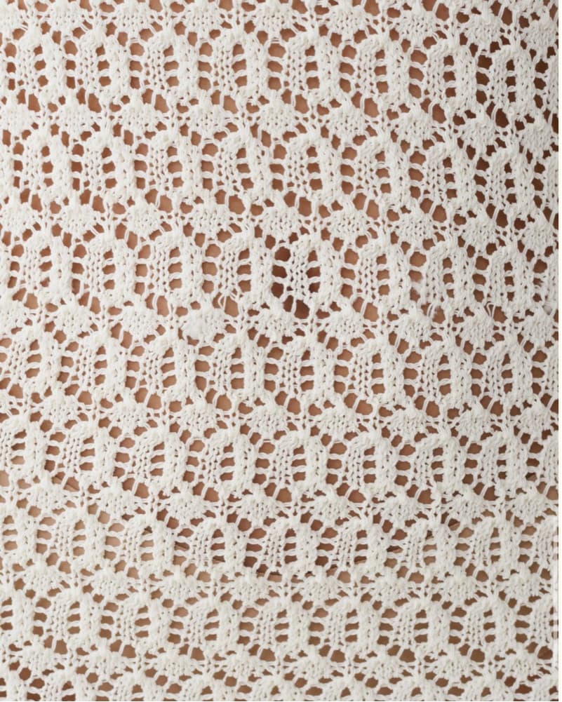 Elegant Crochet Mini Dress - Image 3