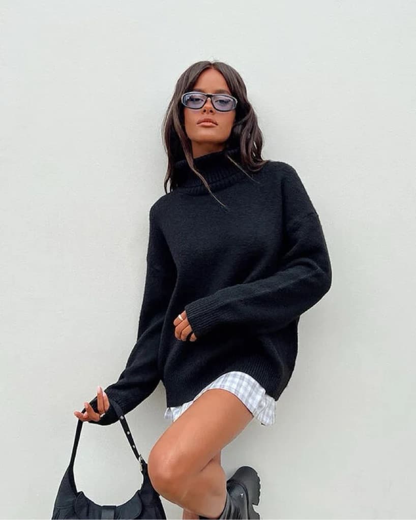 Princess Polly Turtleneck Sweater - Image 1