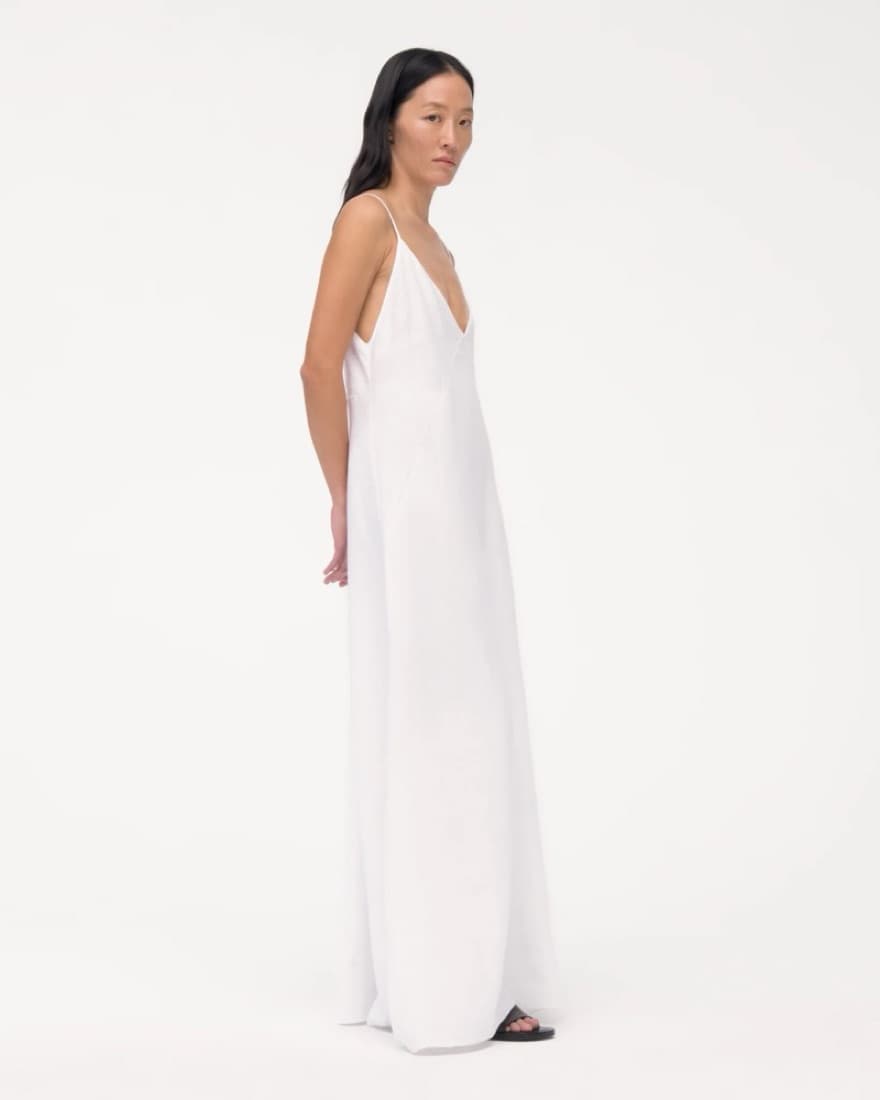 White linen maxi dress  - Image 3