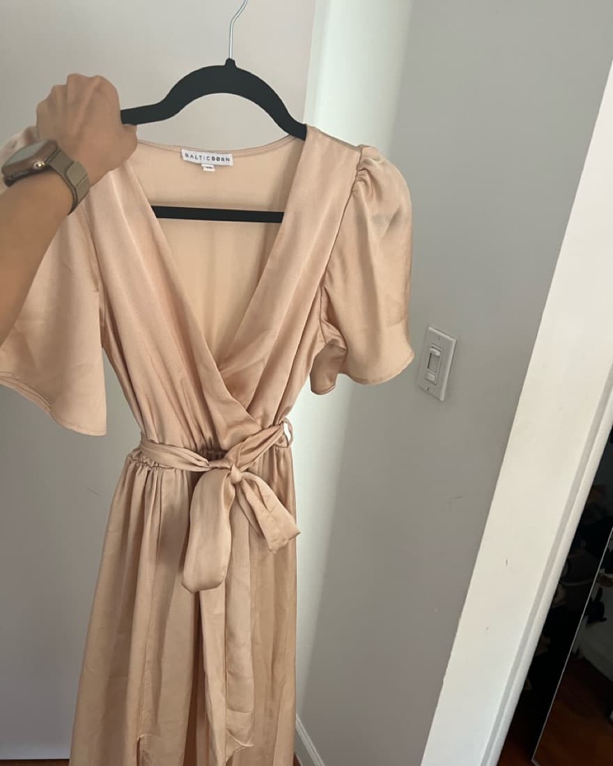 Baltic Born Champagne Gown - Image 5