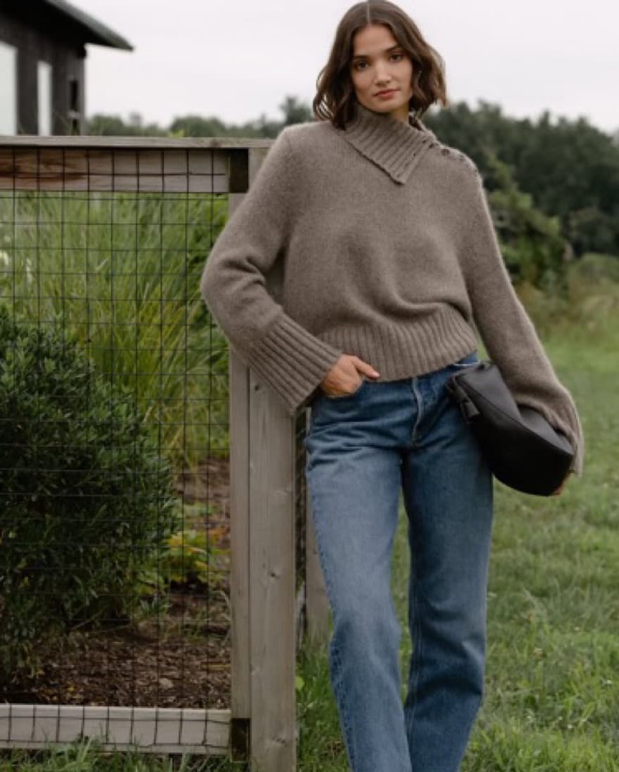 JENNI KAYNE Cashmere Jackie Sweater - Image 1