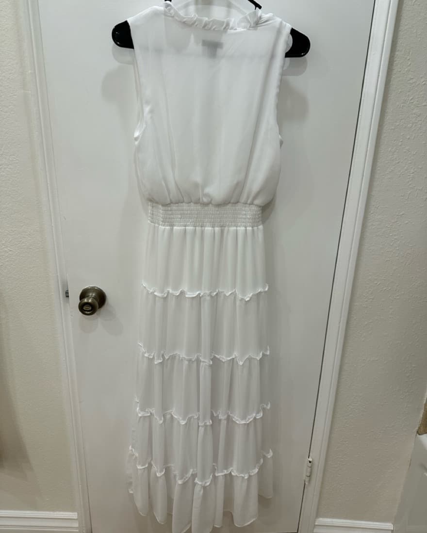 White Halogen Maxi Dress - Image 3