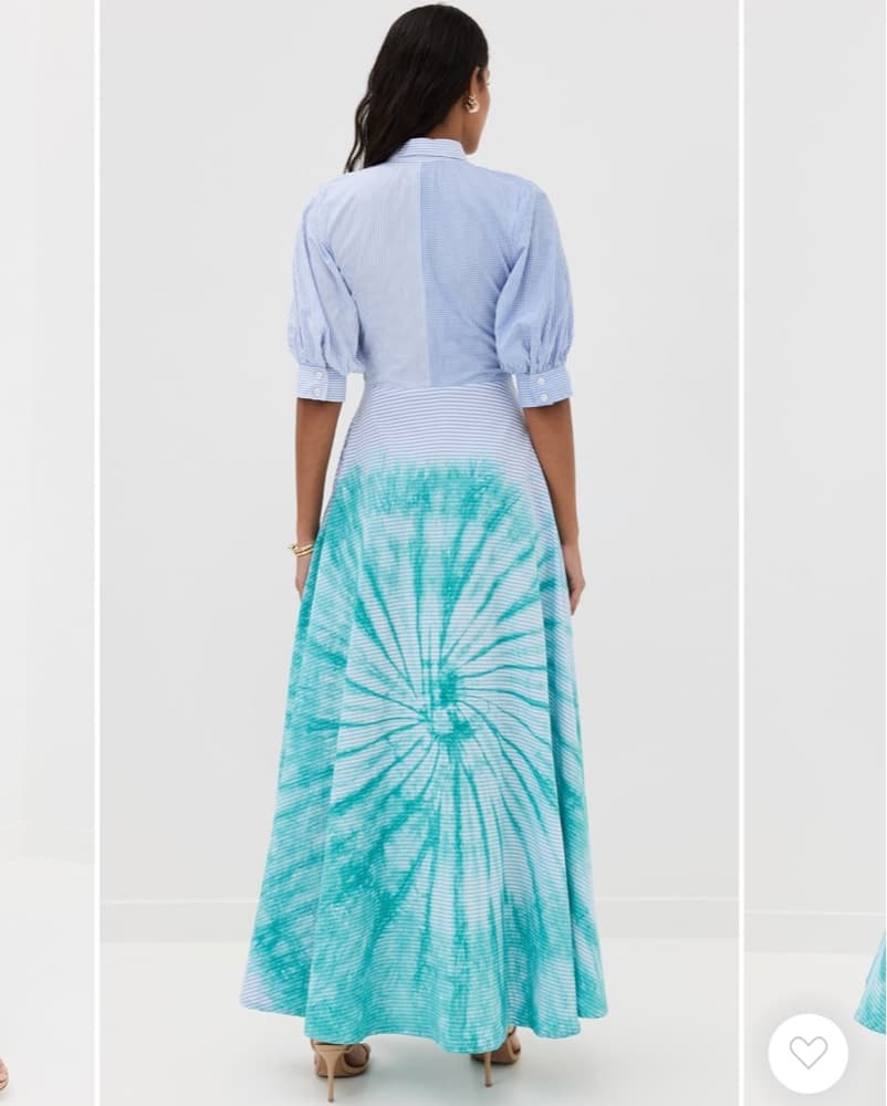 Busayo Dayo Tie-Dyed Cotton Maxi Dress - Image 4