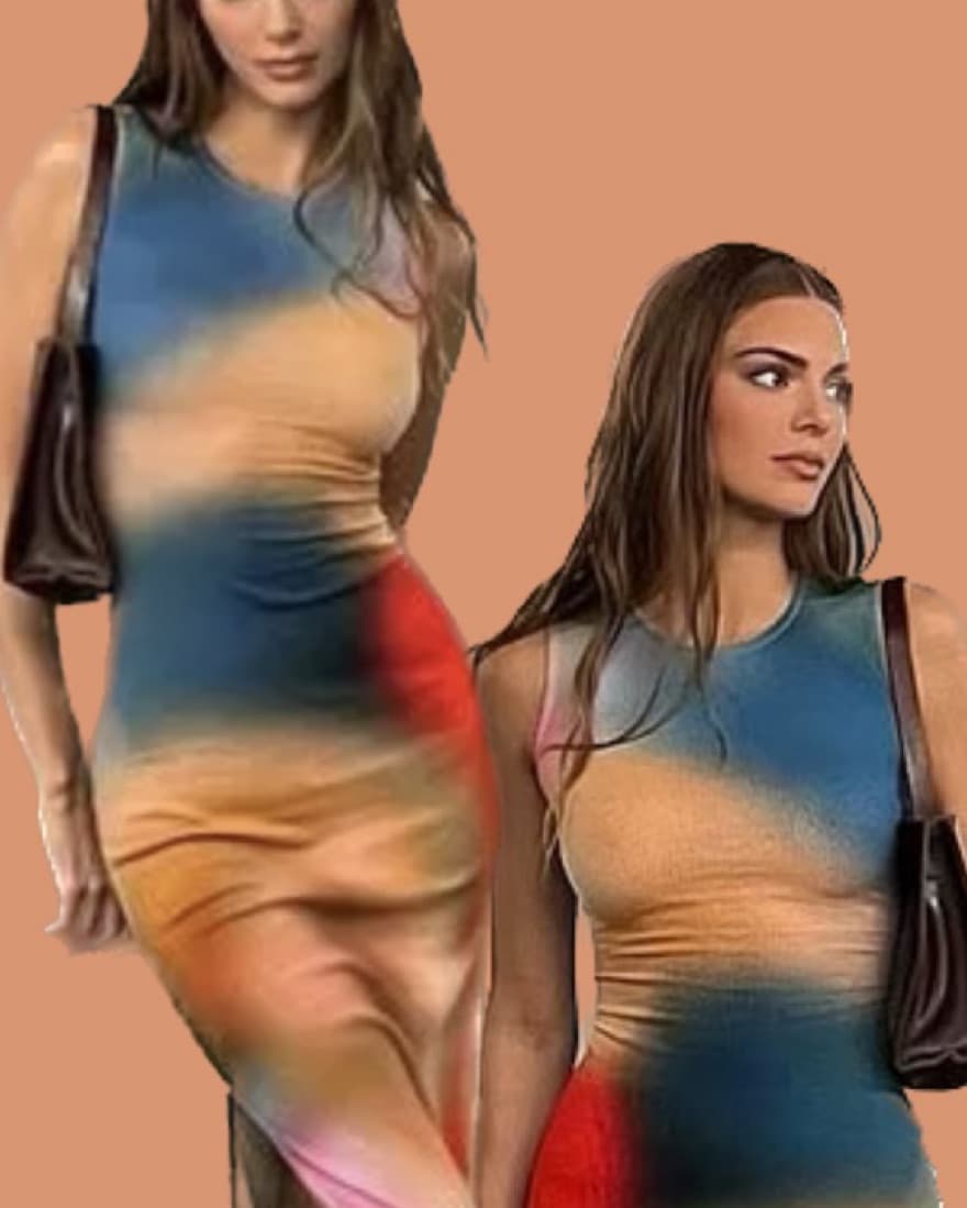 Loewe Printed Jersey Tank Dress  - Image 2