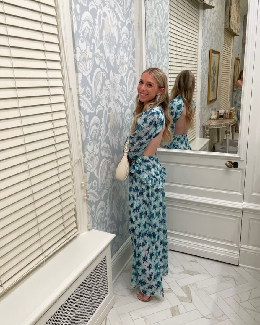 Floral Maxi Dress - Image 5