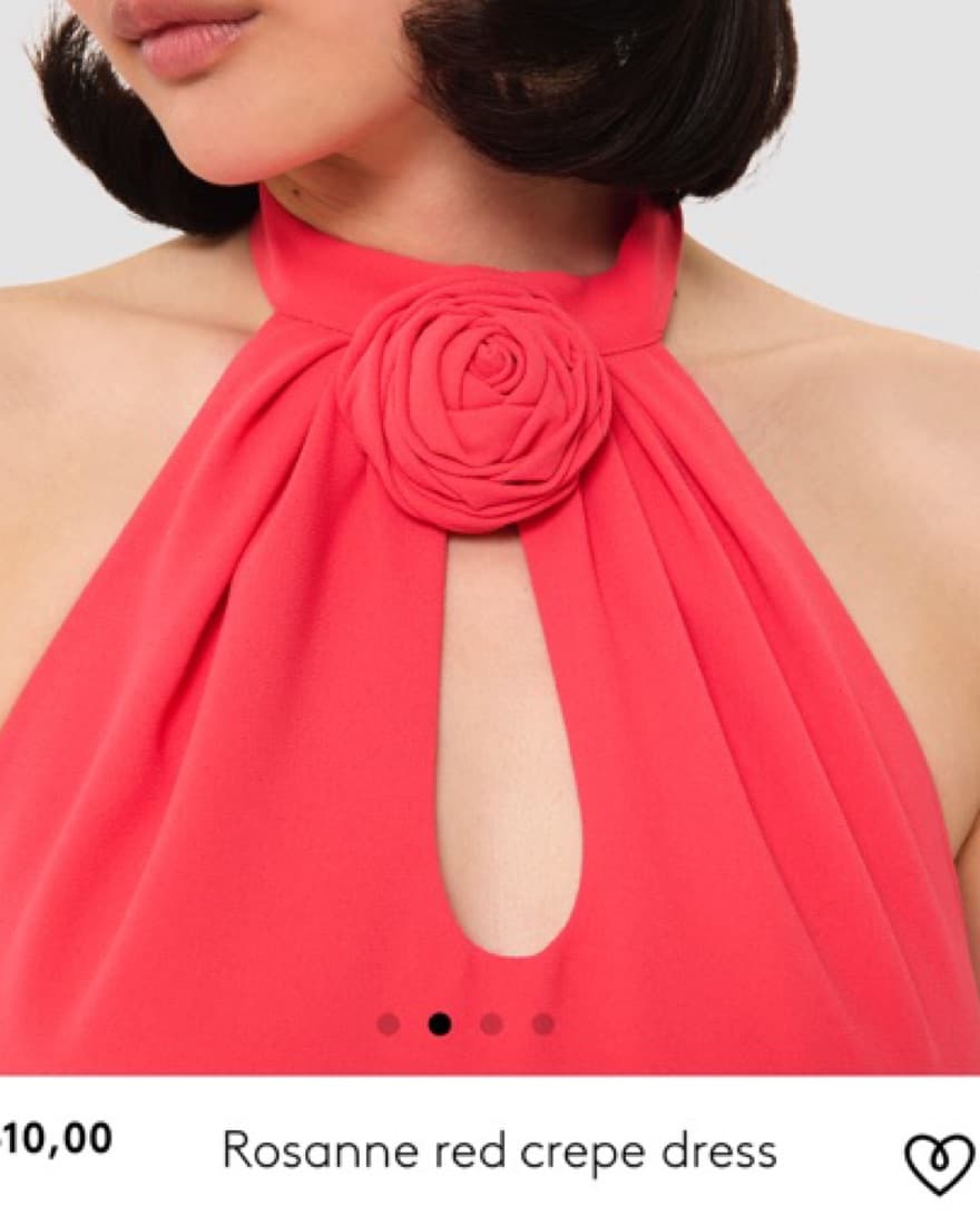 Tara Jarmon Rosanne  crepe Midi dress - Image 5
