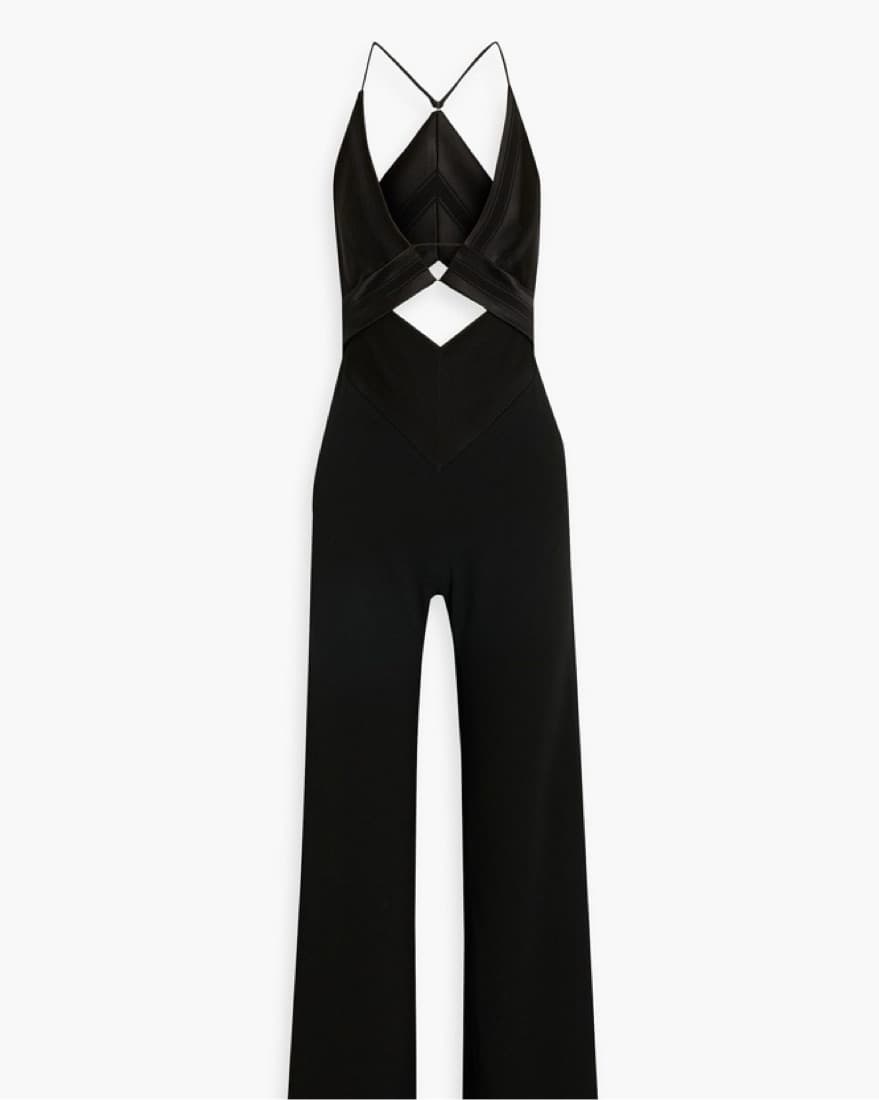 Galvan London Prism Satin Jumpsuit - Image 2