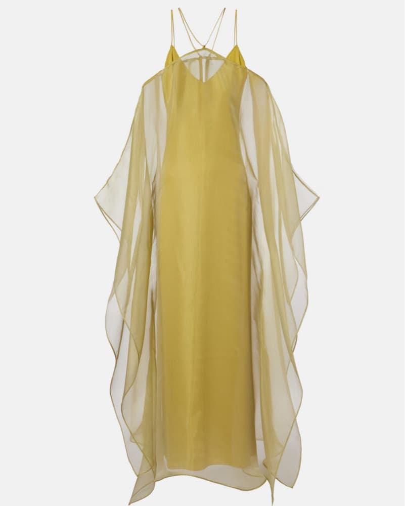 TALLER MARMO Sza Spirito organza kaftan - Image 3