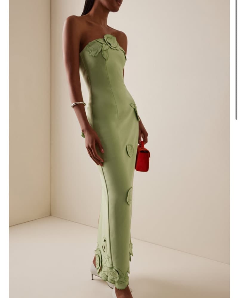 LEO LIN Rayna Gown Green  - Image 1