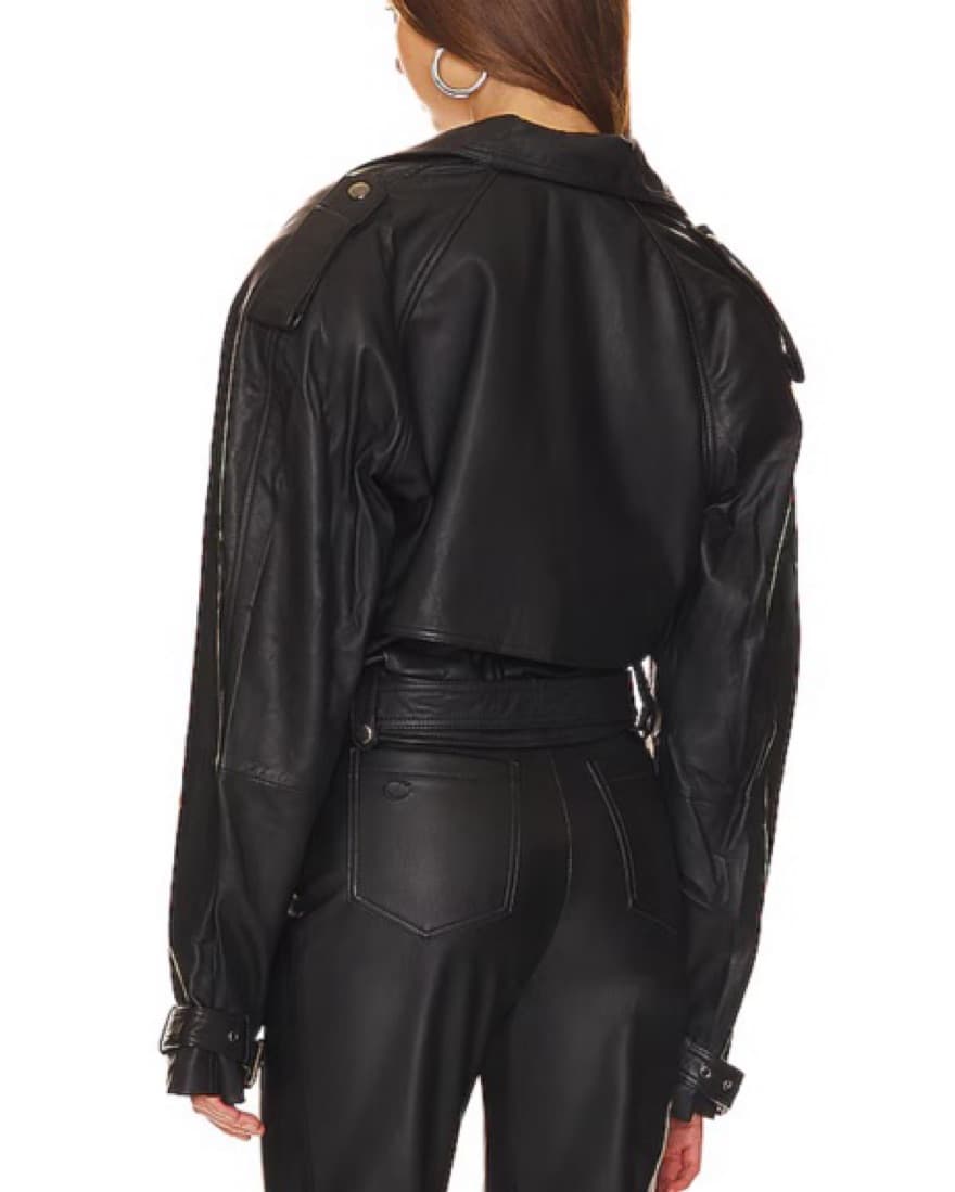 Oversized cropped Leather - Image 2