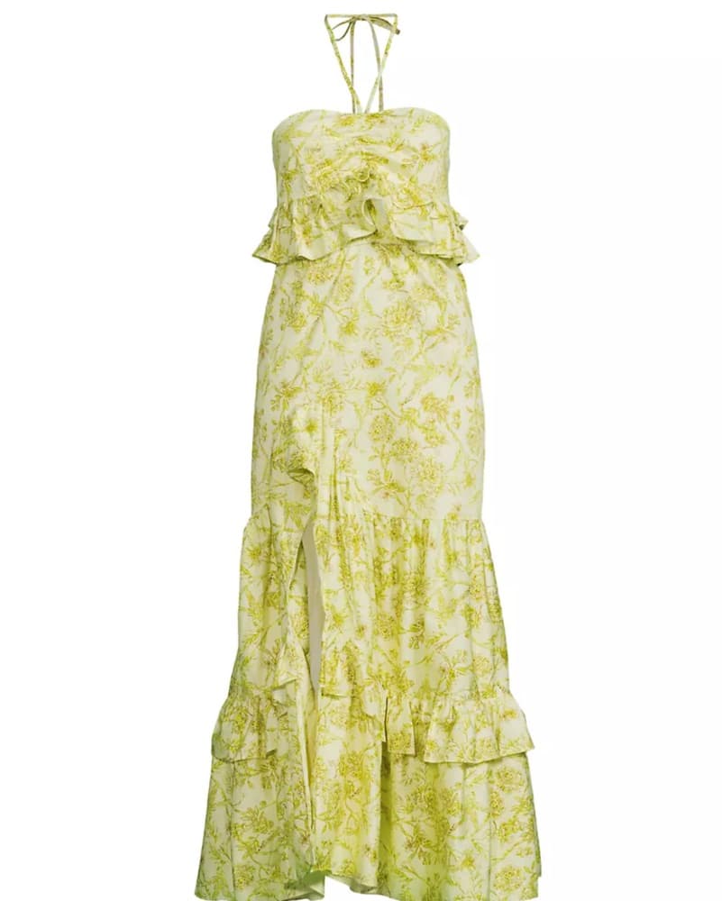 Hutch Yellow Maxi Dress  - Image 2
