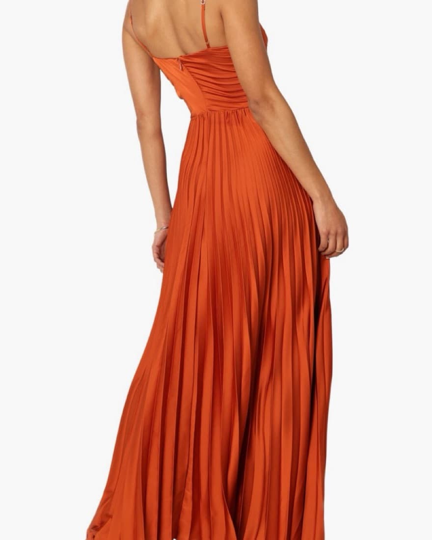 Pleated Maxi Dress - Image 2