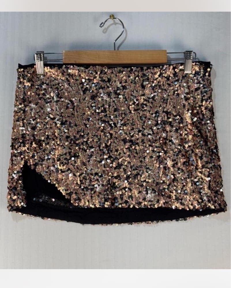 Free People Sequined Skirt - Image 1