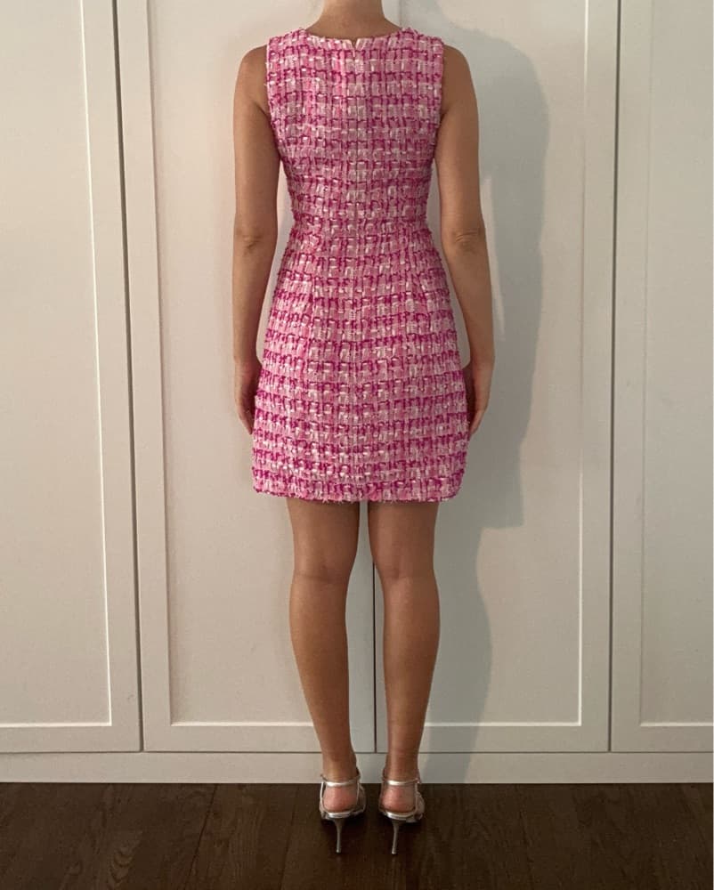Oscar De La Renta Tweed Dress   - Image 2