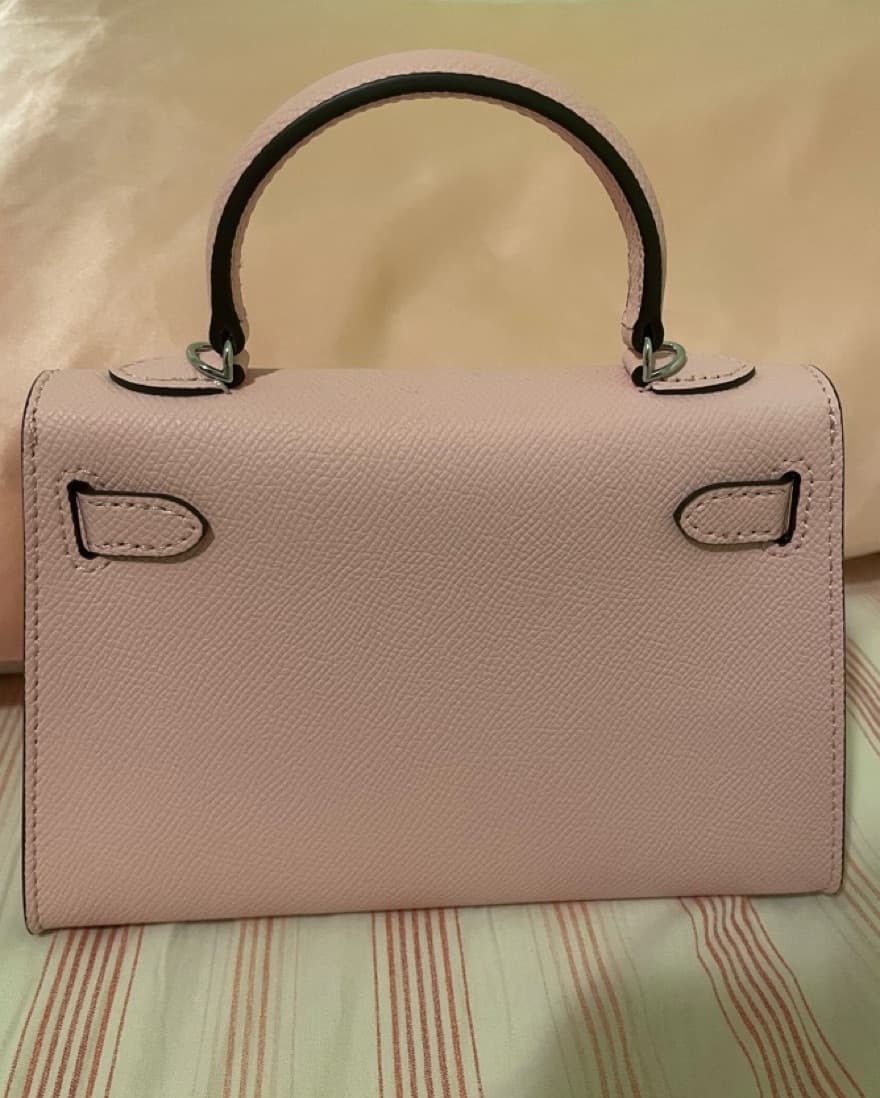 Hermes Mini Kelly Pink  - Image 3