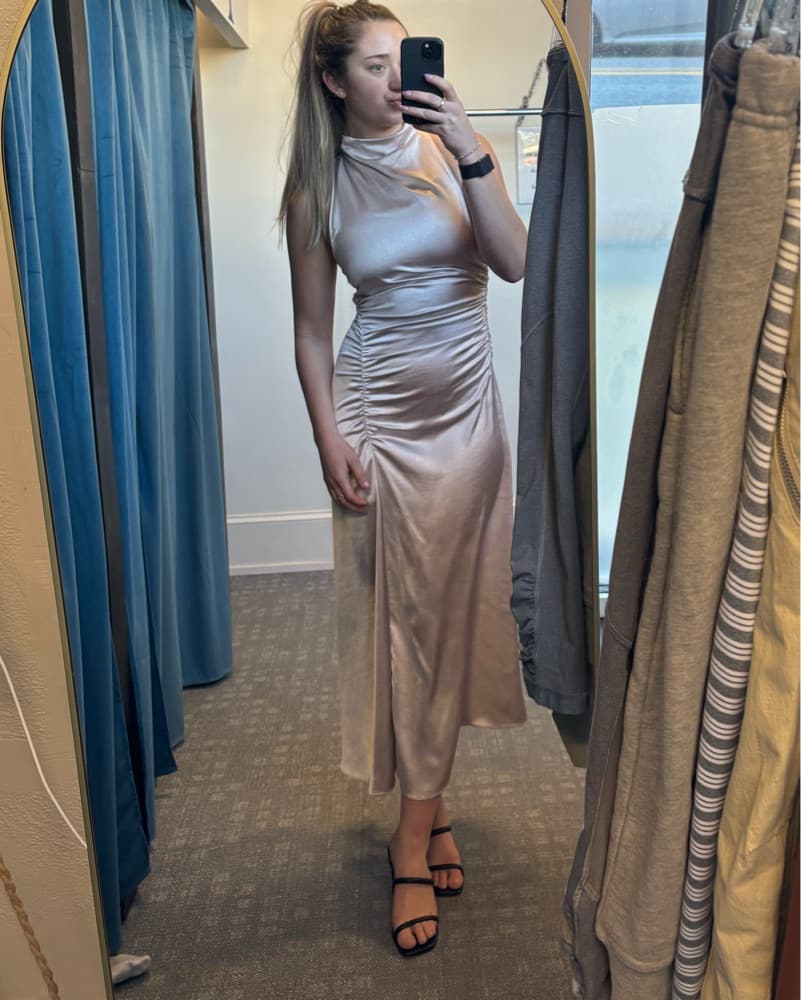 A.L.C. Inez Satin Dress - Image 2