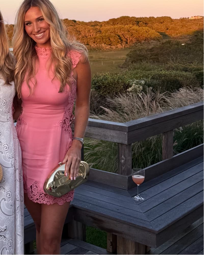 Elegant Floral Lace Dress - Image 2