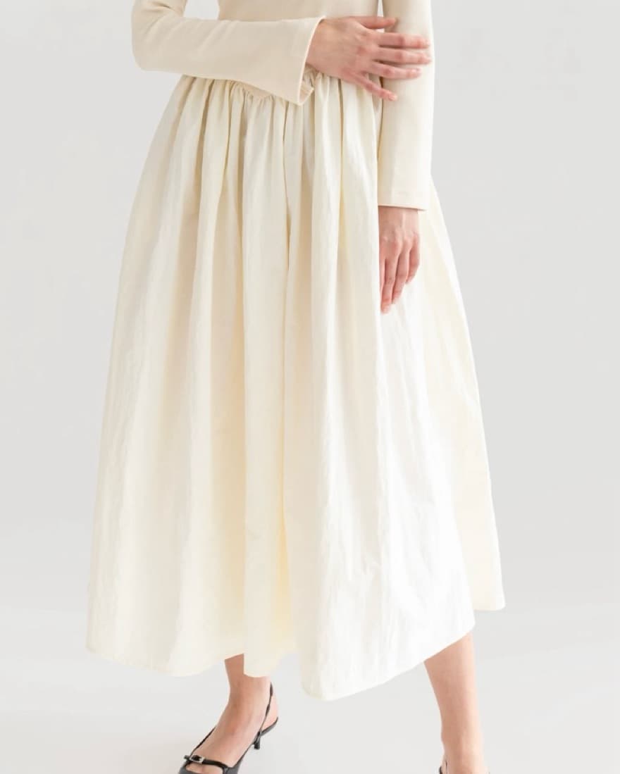 The BEKK Winter White Dress - Image 3