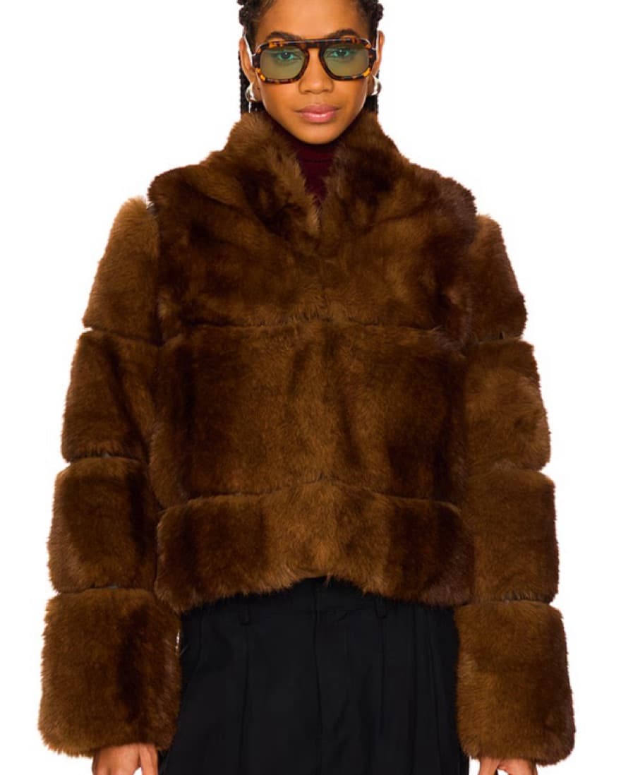 Faux Mink Coat  - Image 2