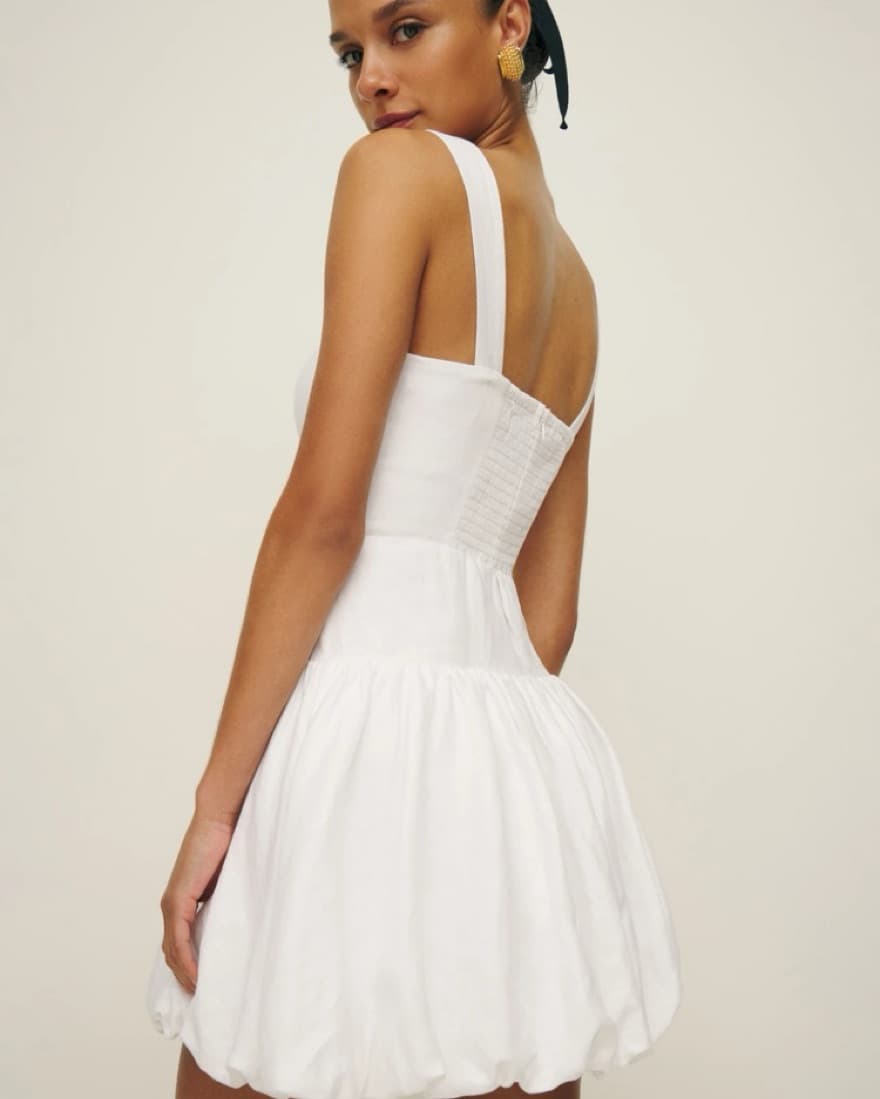 Reformation Drop-waist Linen Dress - Image 2