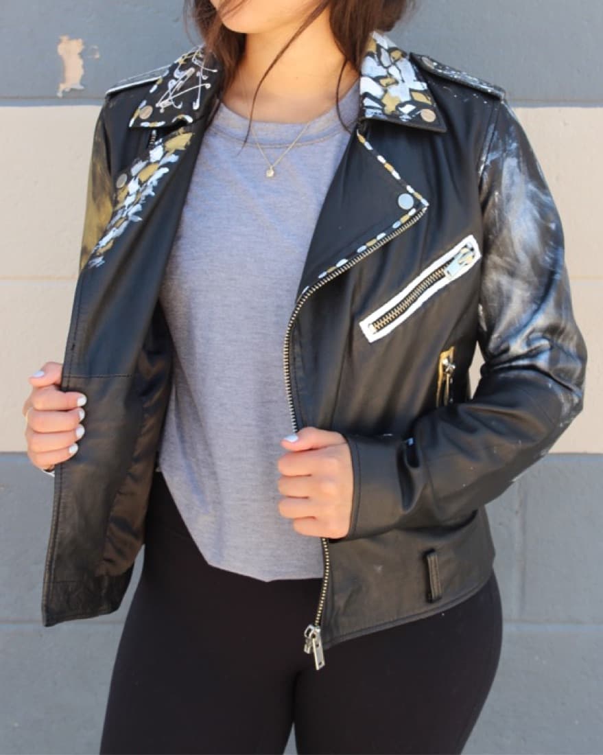 FASTEN Leather Jacket - Image 1