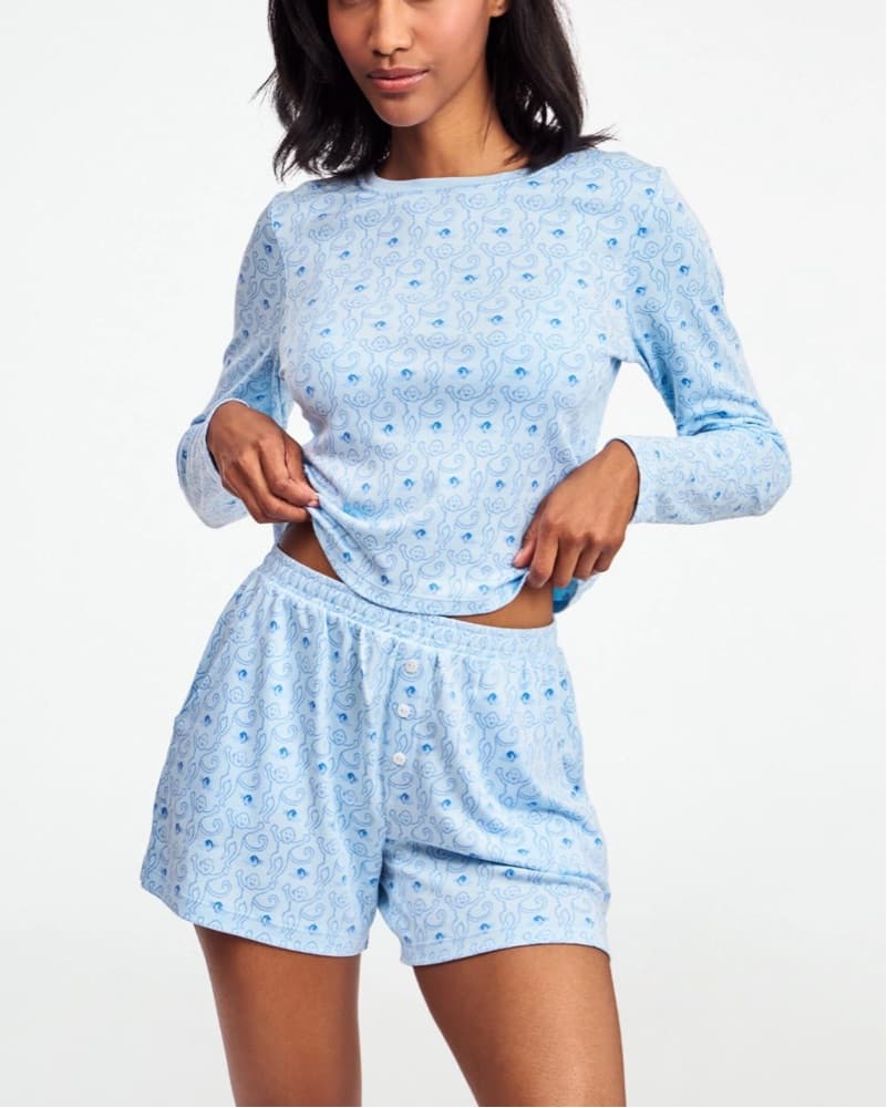 Roller Rabbit Monkey Rosebud PJ Set - Image 2