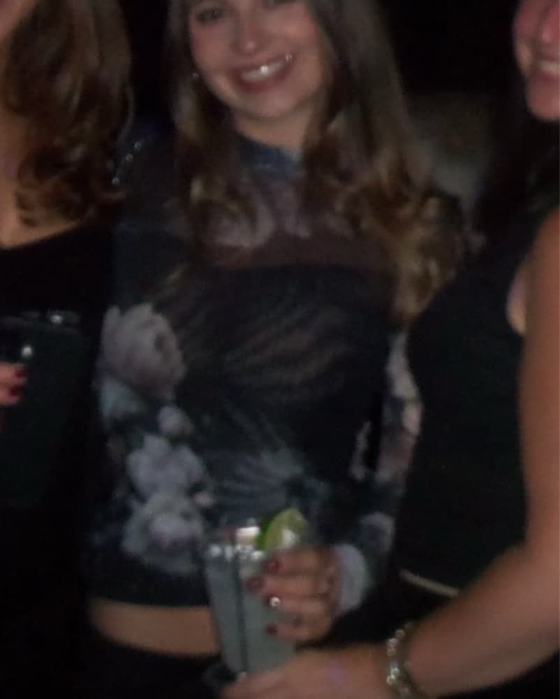 All Saints Mesh Patterned Top - Image 3