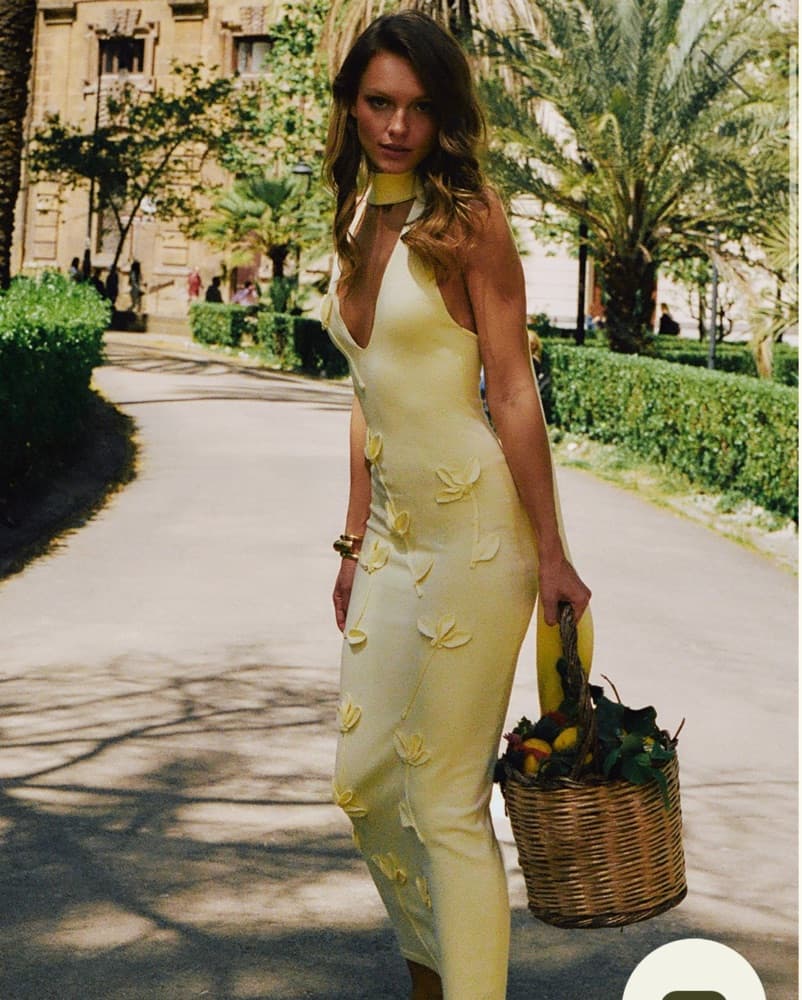 Meshki Floral Knitt Dress  - Image 1