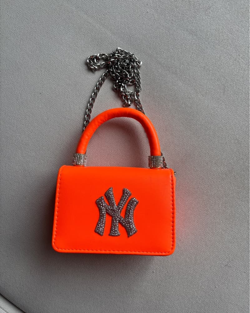 Orange NY Mini purse - Image 2