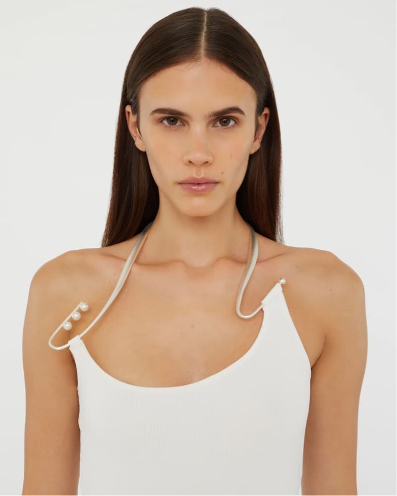 Christopher Esber Metal Halter Top - Image 1