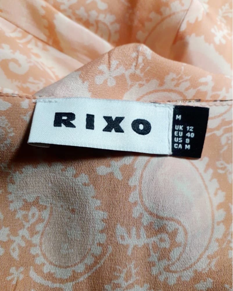 Rixo Vibrant Floral Midi Dress - Image 3