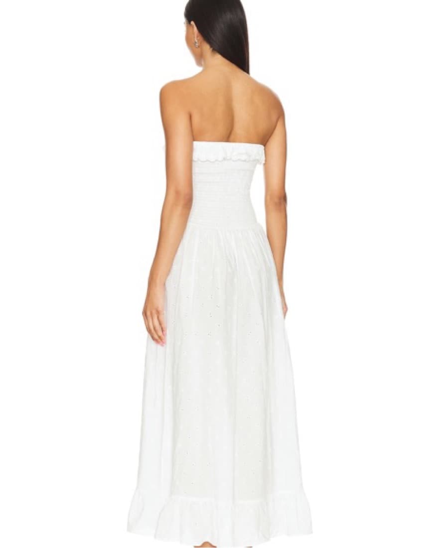 Nikki dress in off white Solid & Striped - Image 3