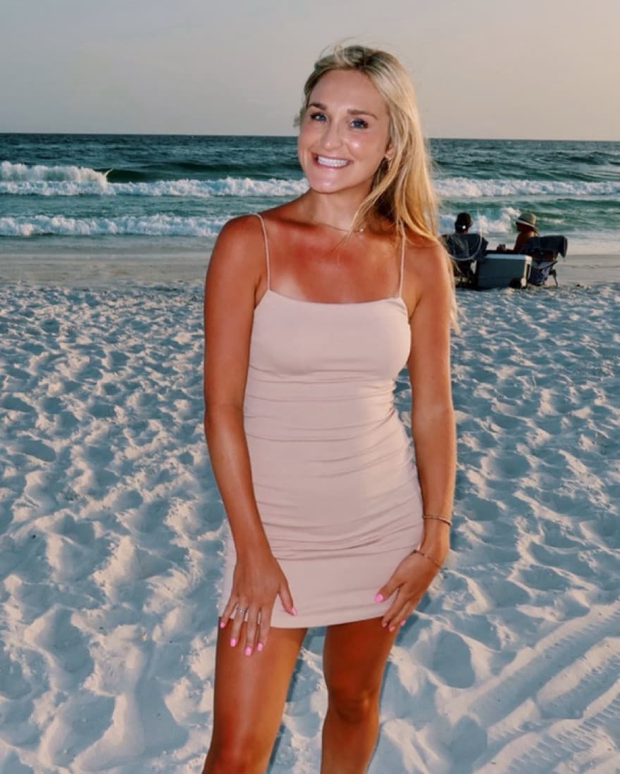 Zara Brown Strappy Dress  - Image 1