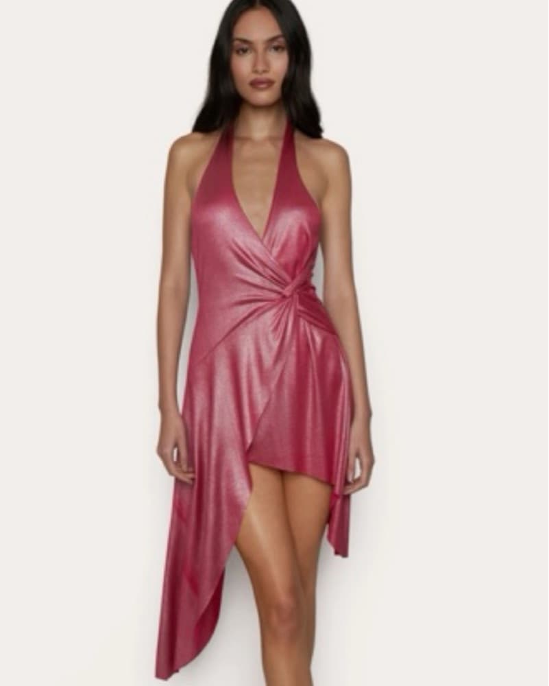 sparkly pink guizio dress  - Image 1