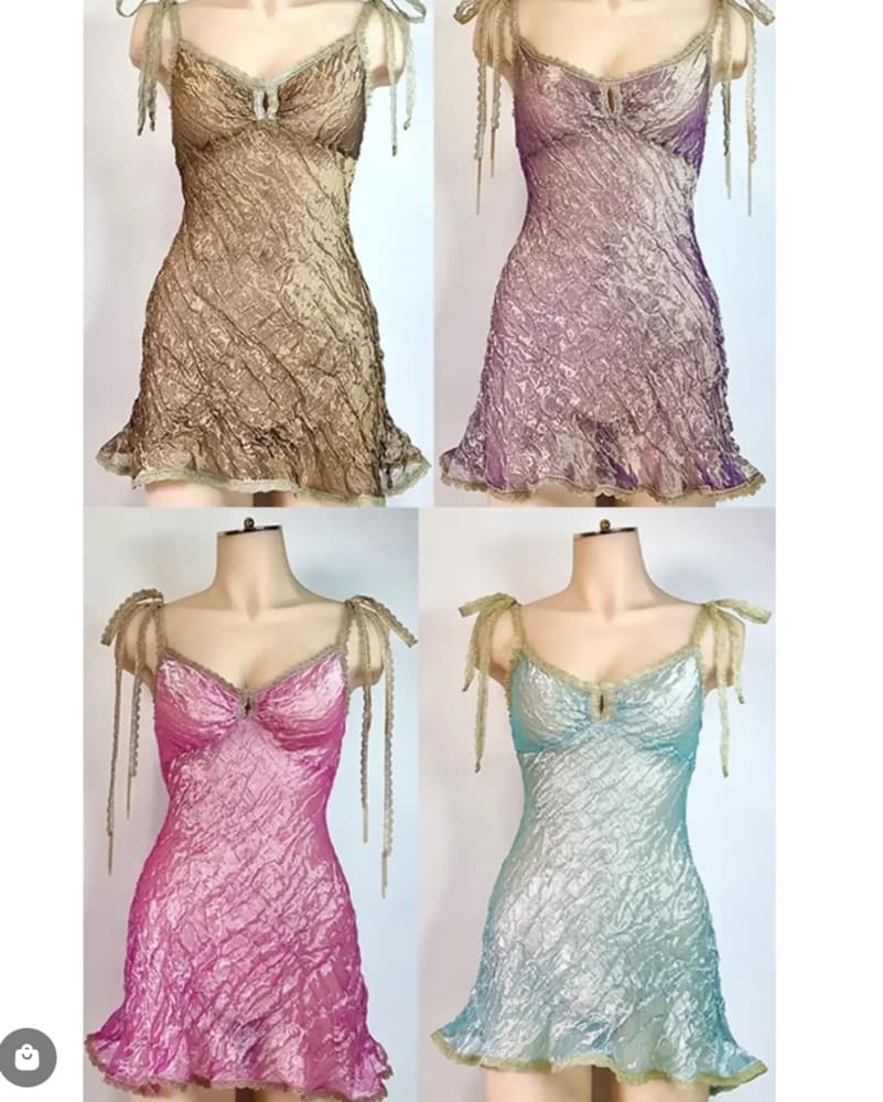 Annies Ibiza - Sylph Dress Turqoise  - Image 3