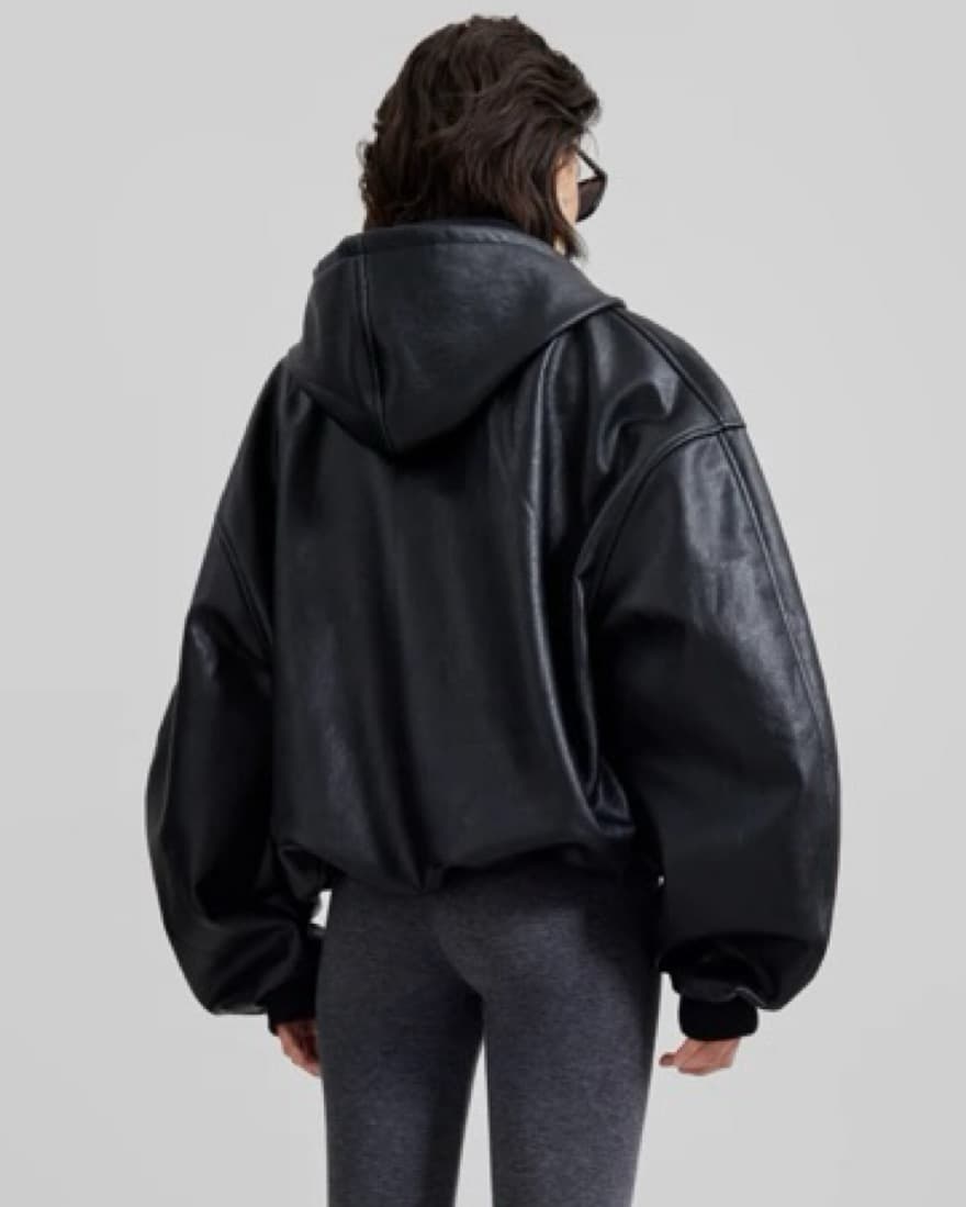 Frankie Shop Leather Jacket - Image 3
