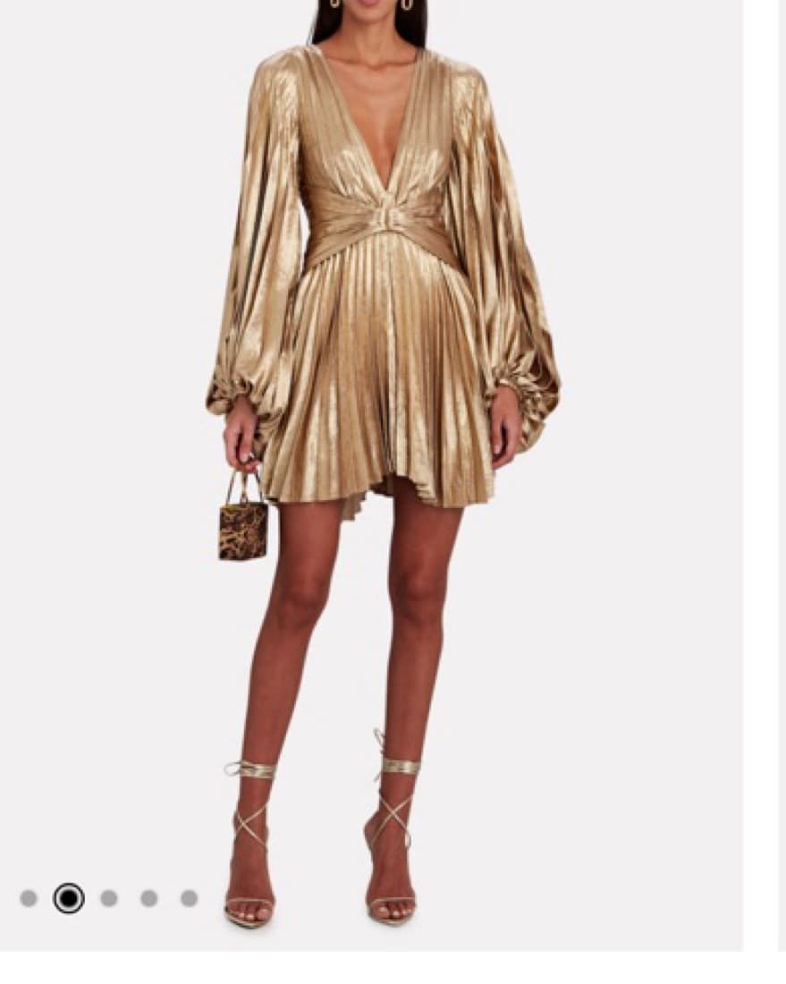 Gold Alcer Dress - Image 1