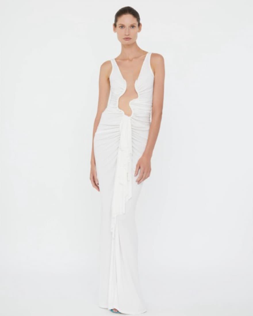 Christpher Esber White Salacia Dress - Image 3