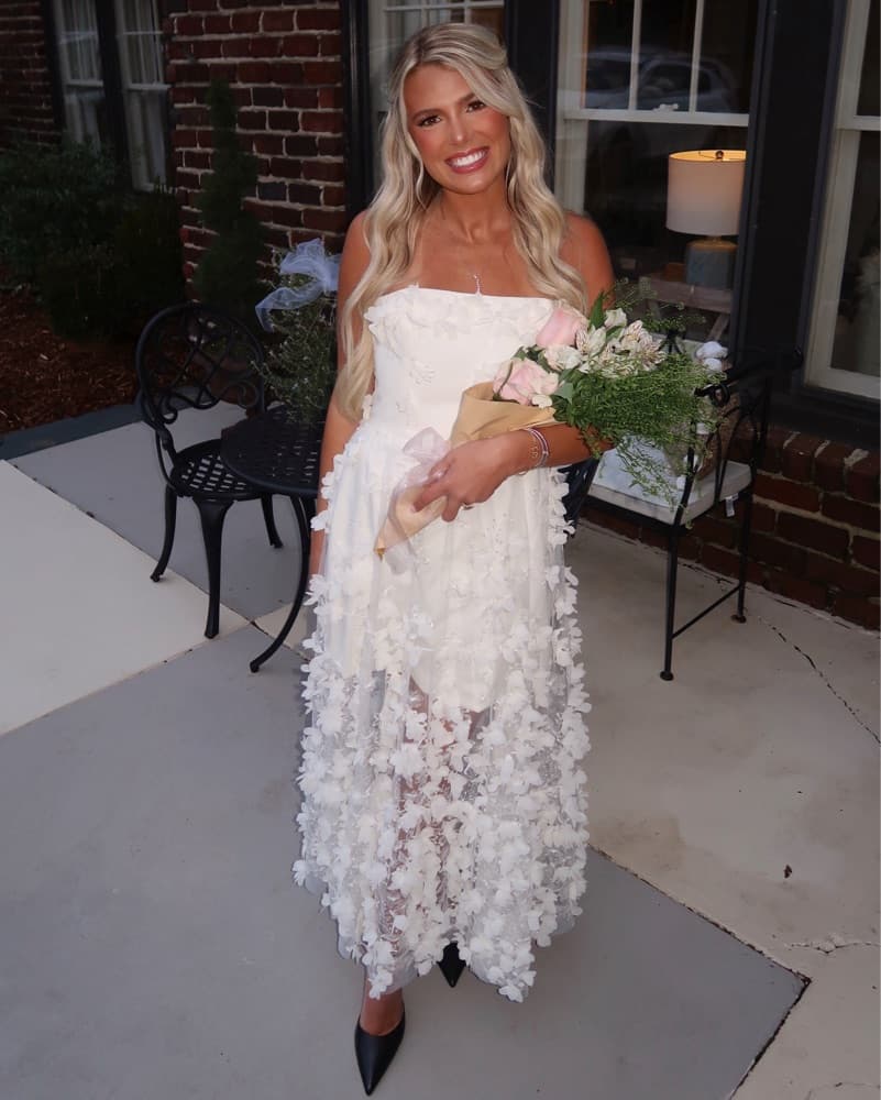 White Helsi Dress  - Image 1