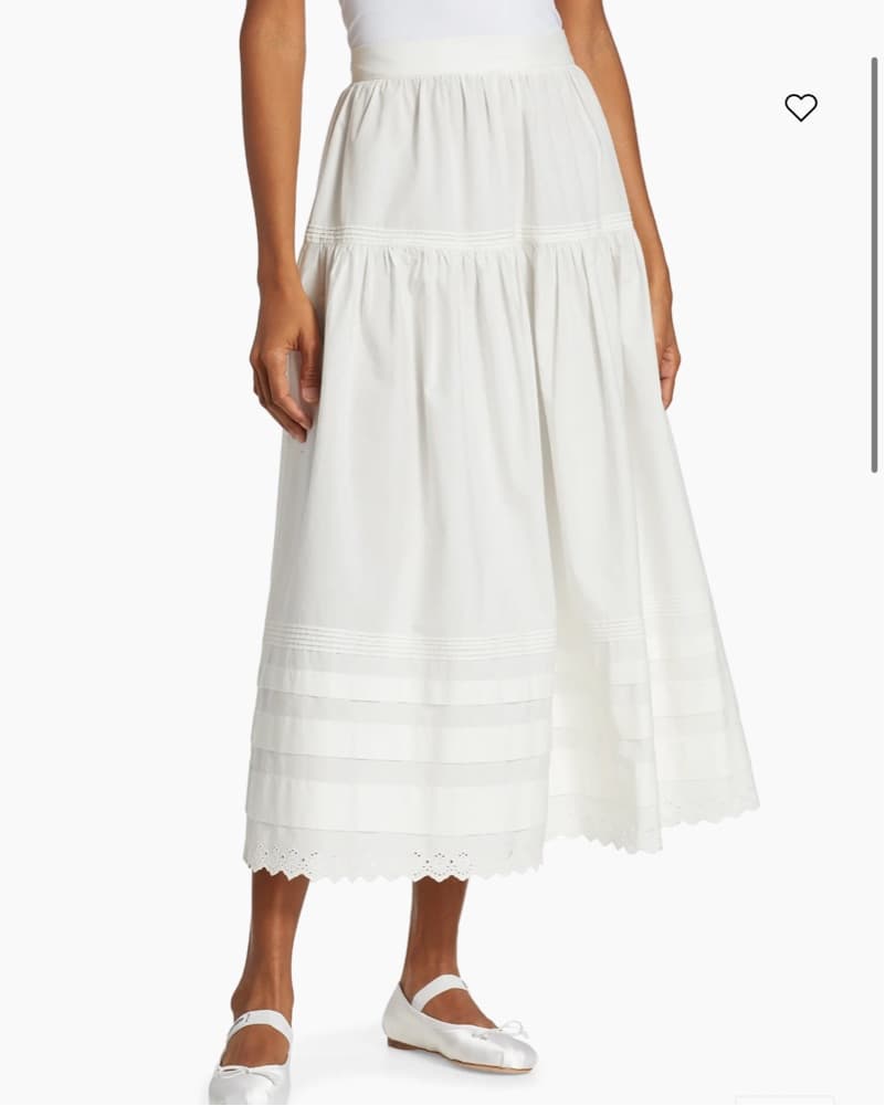 Doen Sebastiene Cotton Skirt - Image 1