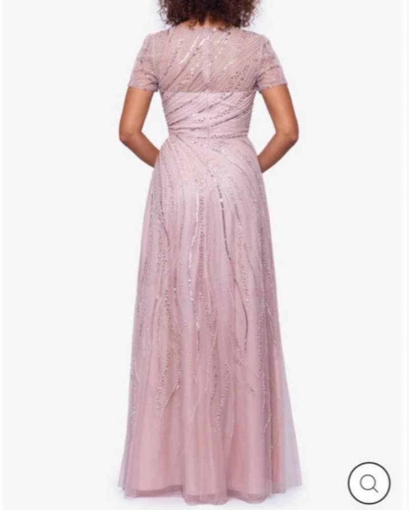 Xscape Size 4 Rose Beaded Gown(new) - Image 4