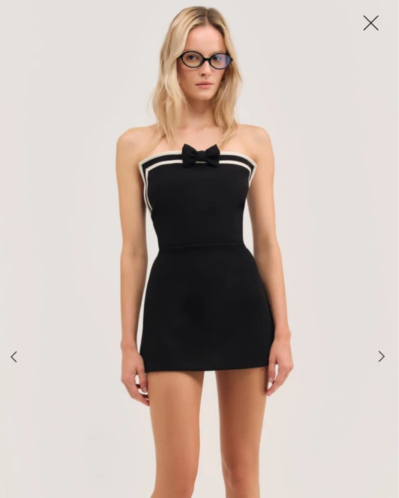 for love & lemons josie strapless dress - Image 1