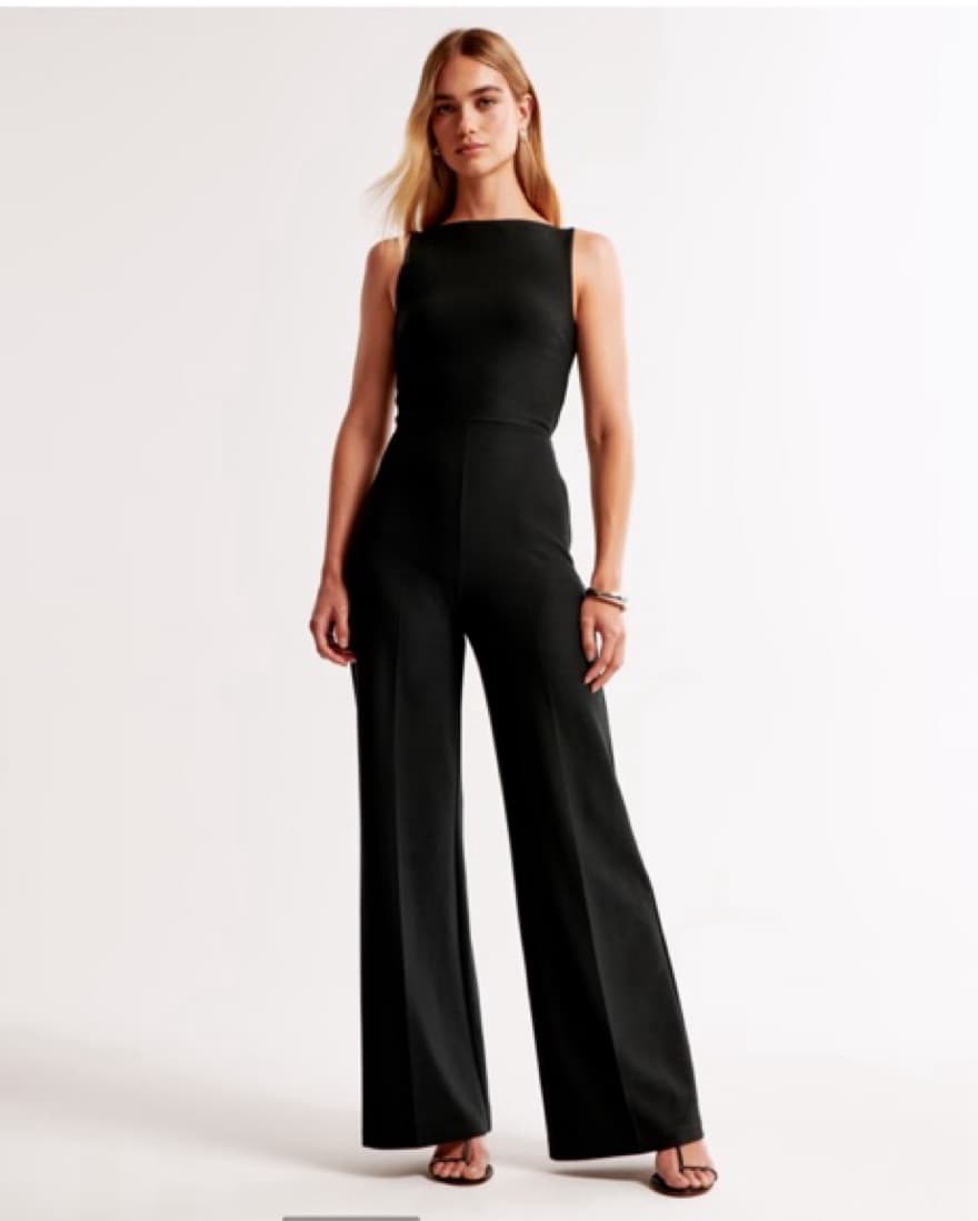 Abercrombie Slash Clasp Back Jumpsuit - Image 1