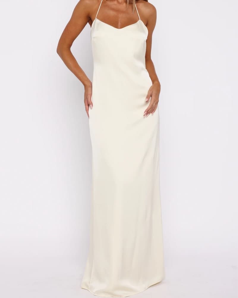 Butter Yellow Maxi Dress - Image 3